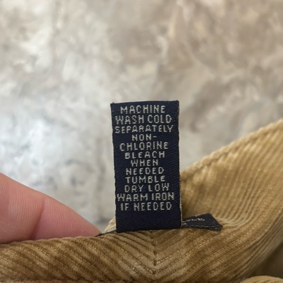 American Eagle Tan Corduroy Mini Skirt – Y2K Utility Style (Size 8) - Picture 7 of 9